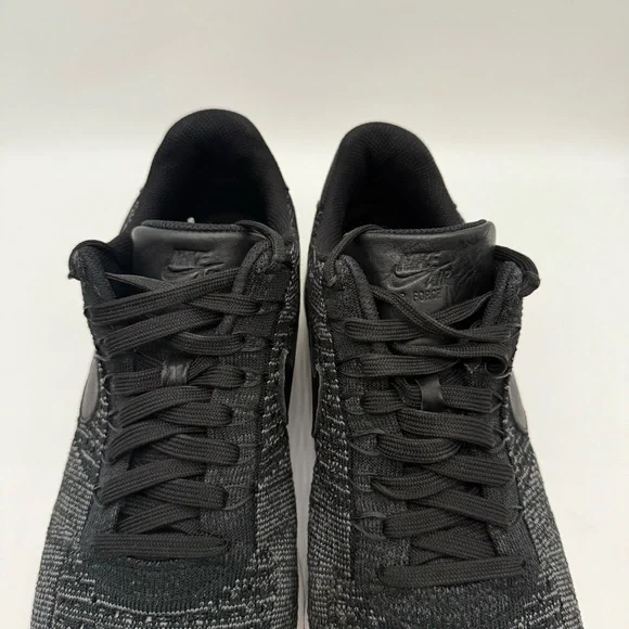 Nike Air Force 1 Flyknit Black sneakers Men’s Size 13 - Picture 6 of 12